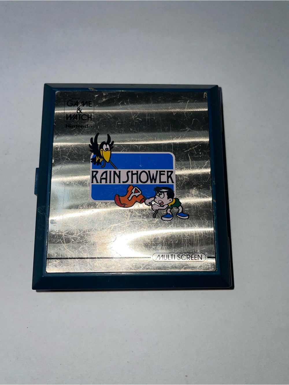 Vintage Nintendo LP- 57 RAIN SHOWER Game & Watch Multi Screen Handheld